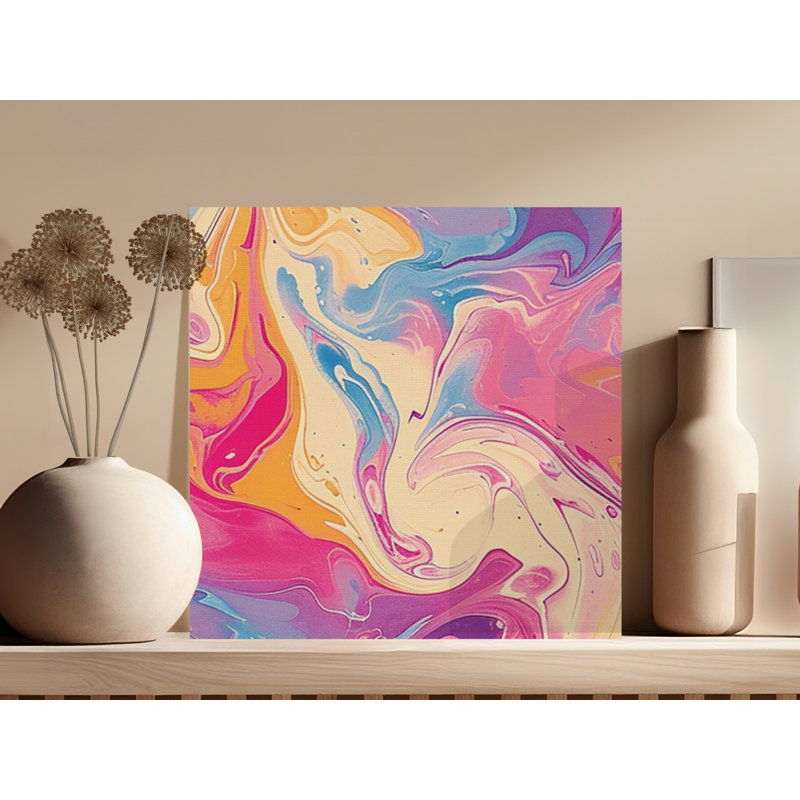 Abstract Art Canvas Print, Modern Wall Art, Marble Art, Home Decor, Ready to Hang, Multiple Sizes, Contemporary Art, Fluid Art