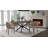 Rumbaugh Rectangular with Iron Base Dining Table