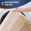 Tapis pour salle de bain en microfibre 30 po x 20 po, tapis lavable à la machine à séchage rapide avec envers en caoutchouc pour la douche dans la salle de bain-992117787