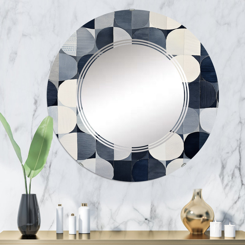 Gladsaxe Circle Wall Mirror, 32" x 32"