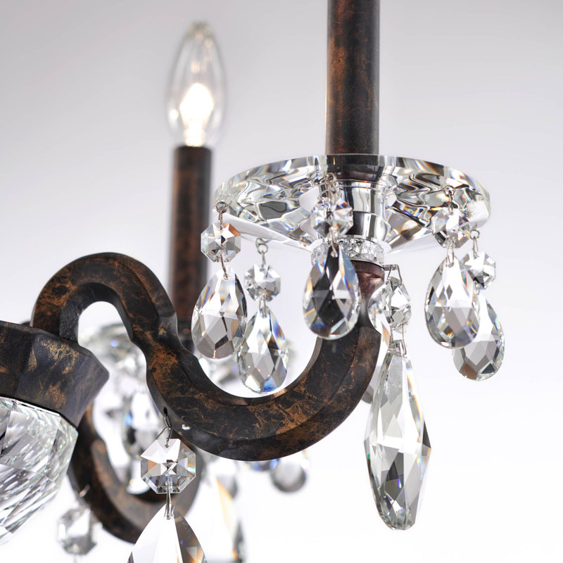San Marco 5 - Light Chandelier, Heirloom Bronze