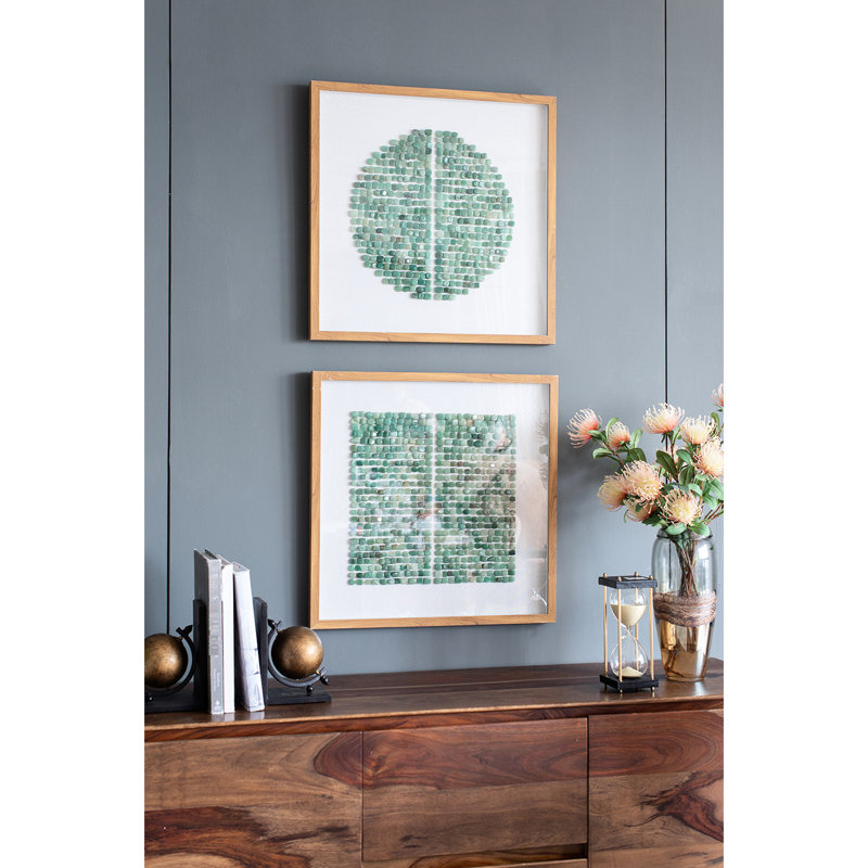 Art mural en forme de pierre, 2 boîtes - Transformez votre espace en plastique multicolore, 40% P 23,6 pouces