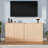 Buffet Cabinet With Storage, Coffee Bar Cabinet With 2 Doors And Adjustable Shelf, Modern Kitchen Buffet Sideboard For Living Room, Kitchen, Oak-872859049