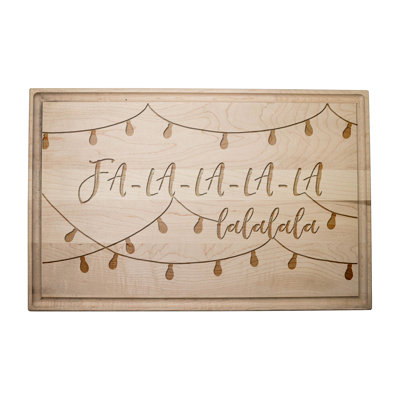 Fa La La Cutting Board