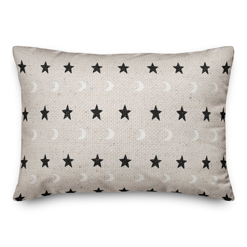  Housse et insert de coussin rectangulaire Hocus Pocus Moon Stars