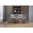 Swivel Bar Stools With Backrest And Footrest, 360-Degree Rotation And Ergonomic Design-1966101095