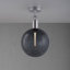 Linear Knurl 1 - Light LED Semi Flush Mount-271731987-271731996-289356905