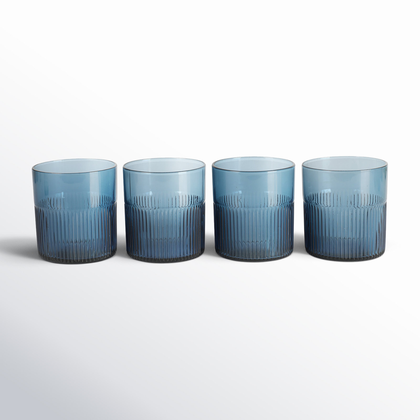 Lyon Sky Whiskey Glass, Lapis Blue