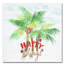 « xmas palm trees », reproduction d’impression sur toile tendue-31385178