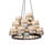 18 - Light Dimmable Geometric Chandelier