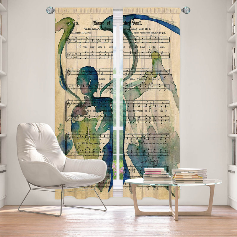 Room Darkening Curtain Pair, 20" W x 52" L