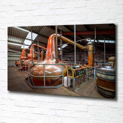 Brewhouse - Wrapped Canvas Print