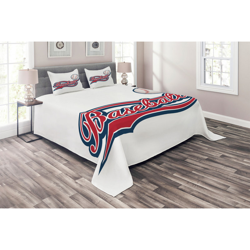Modern & Contemporary Polyester Coverlet, King Bedspread + 2 Shams