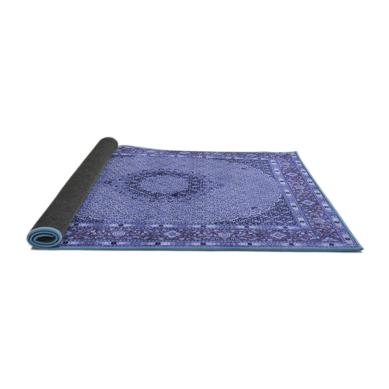 Tapis oriental en laine / polyester tissé à la machine 8 pi Jaevin