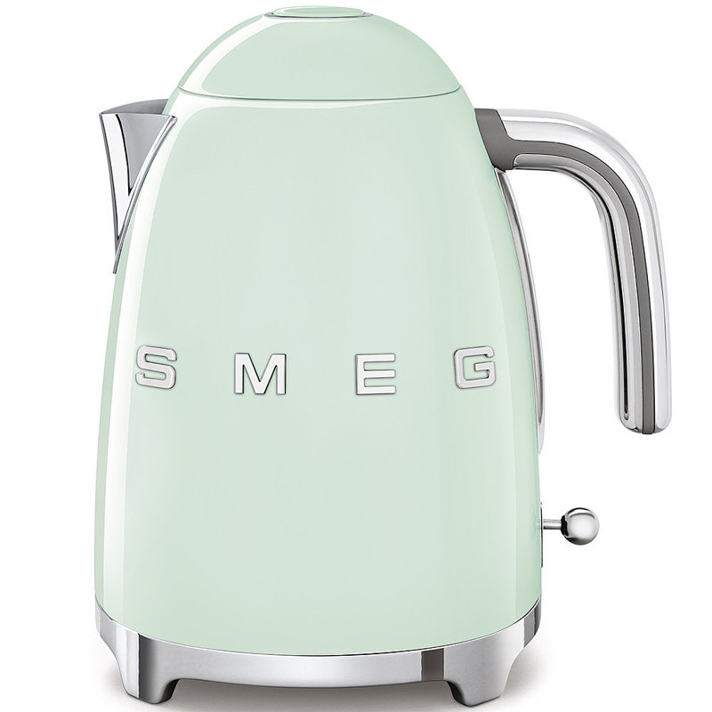 Smeg KLF03 50s Style Retro Kettle, Pastel Green