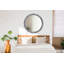 Huldar Glass Flat Wall Mirror