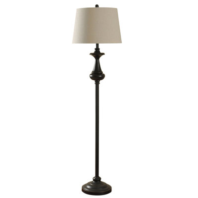 62'' Dark Bronze Traditional Floor Lamp
