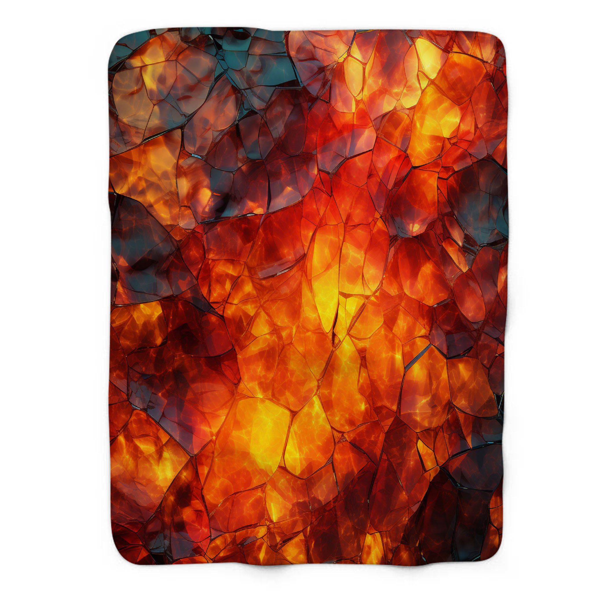 MentionedYou Pyro Gem - 1 Piece Premium Sherpa Blanket 0104 | Wayfair