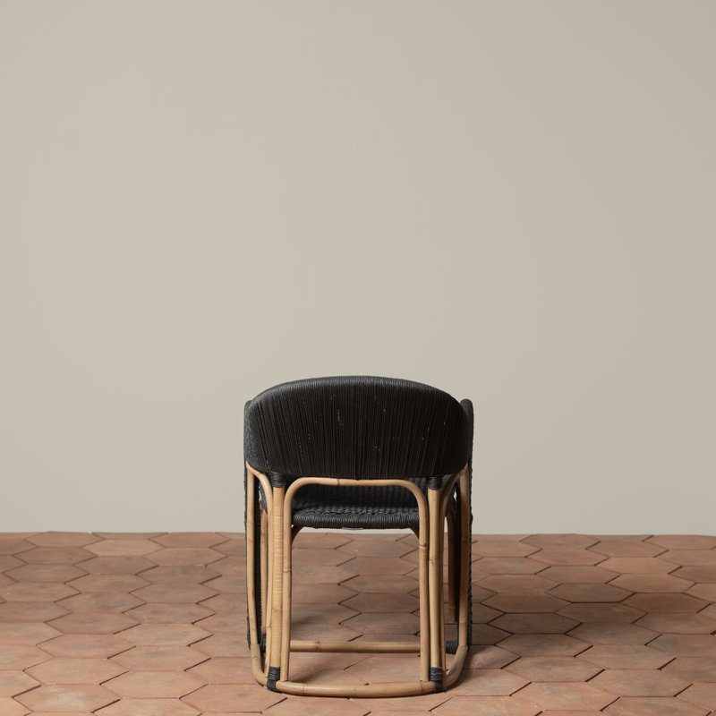 Glen Ellen Arm Chair, Black