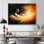 «Heavenly Borps Dark Galaxy - Space», reproduction sur toile