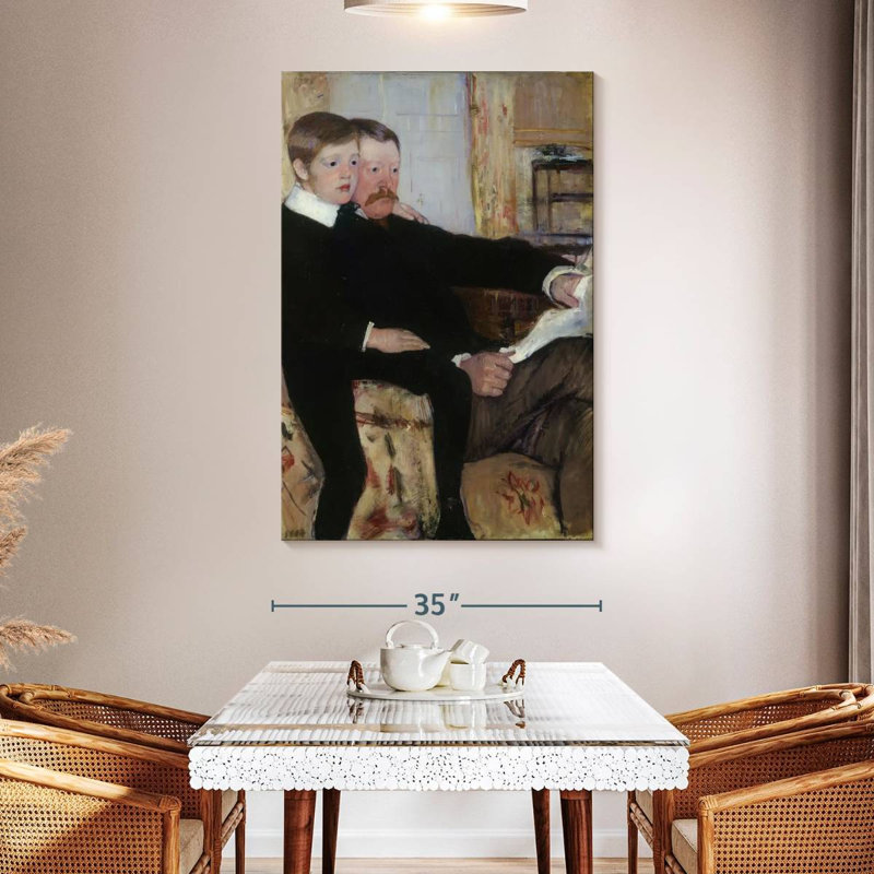 Alexander Cassatt et Robert Cassatt, H 51 po x l 34 po