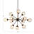 Orrhaen 12-Light Chandelier with Oversized Globe Bulbs-1804594027