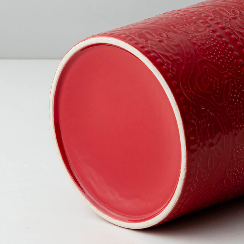 Porte-ustensiles de cuisine, Rouge Noël