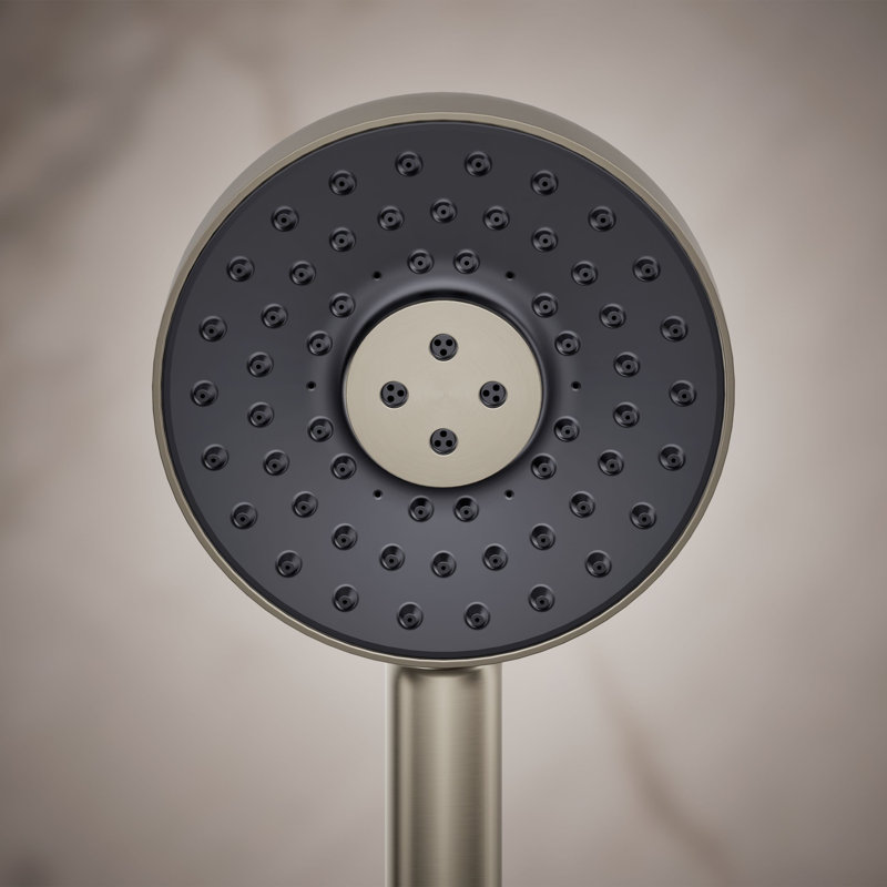 Statement 1.75 GPM Round Multifunction Handshower With Katalyst Air-Induction Technology, Vibrant Brushed Nickel