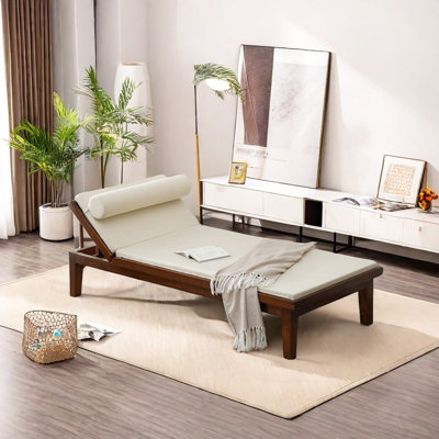 Adjustable Chaise Longue with Comfort Fabric