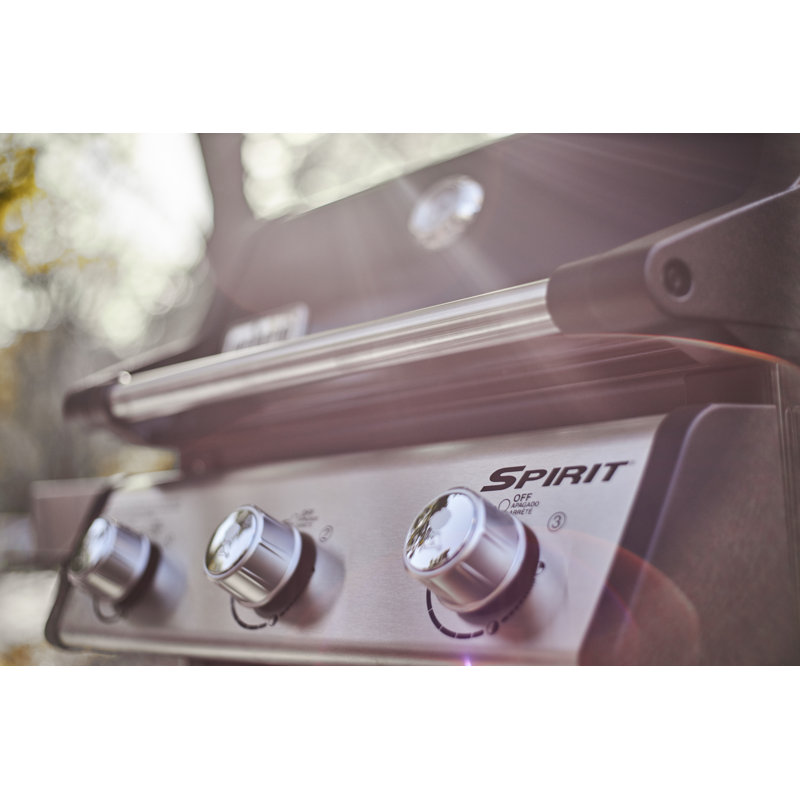 Weber Spirit E-315, Black, Natural Gas
