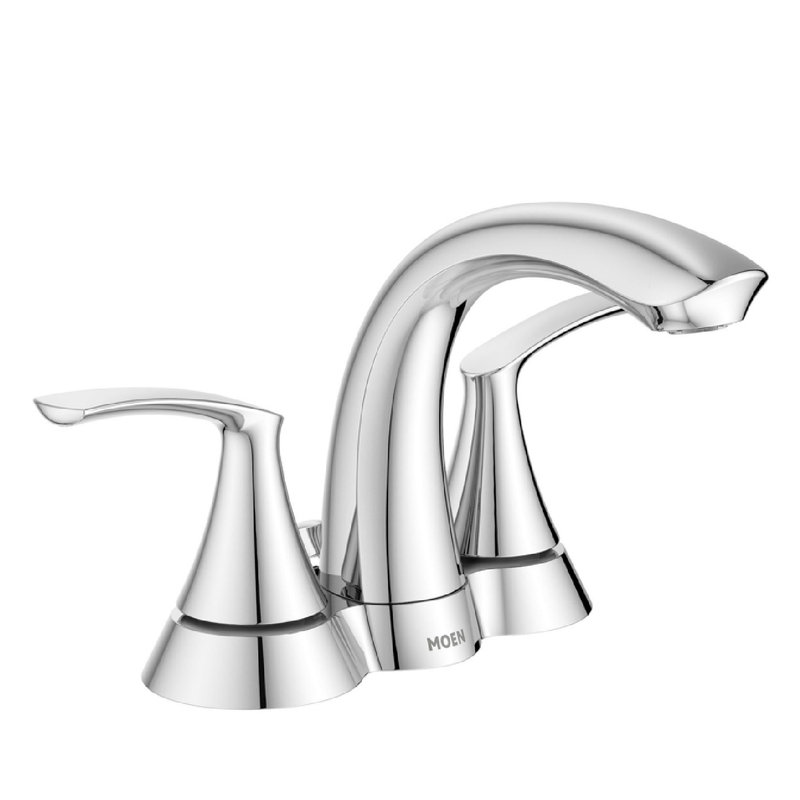 Lavatory Centerset Bathroom Faucet, Chrome