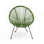 Chaise d'extérieur en tissu hamac Levon