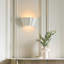 Ceramic Flush Mounted Sconce