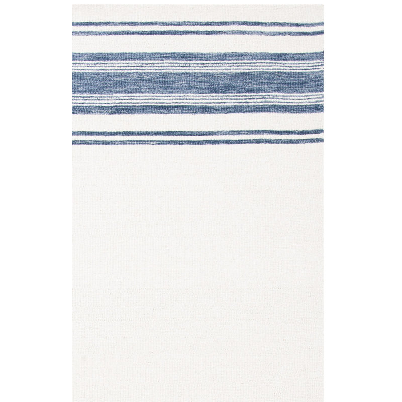 Handler Hand Tufted Wool And Cotton With Latex Rug, Rectangle 8' x 10'