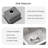 15" x 15" x 9" Stainless Steel Drop In Kitchen Sink - 15 Inch Drop-in Topmount Sinks 16 Gauge Single Bowl Bar Sink