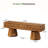 Solid Wood Entryway Bench