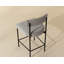 Tabouret de comptoir Seneca - noir - pierre club polo