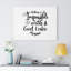 Nothing Is Impossible God 1 Piece Wrapped Canvas Wall Art-332918088