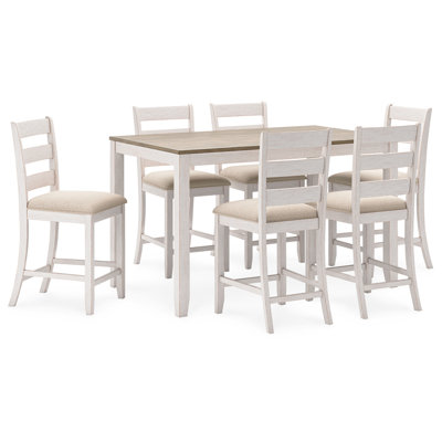 Lawandra 6 - Person Four Leg Dining Set