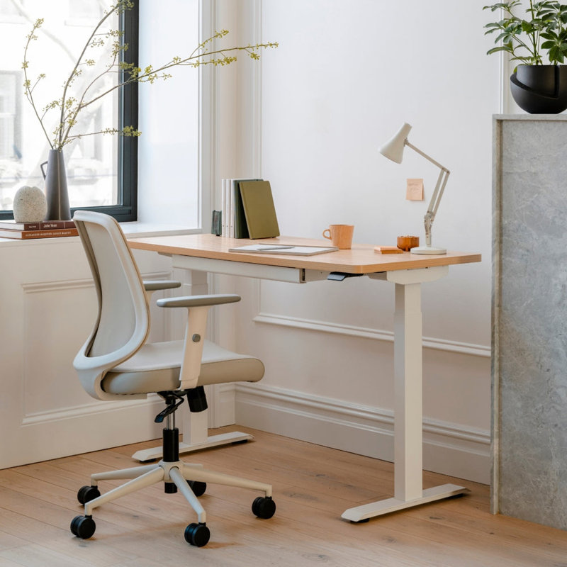 Daily Chair, Limestone, White
