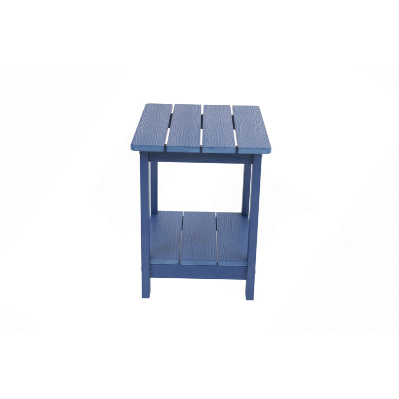 Élégante table d'appoint parfaite pour les collations de plein air et les douces après-midi de détente, matériau HiPS