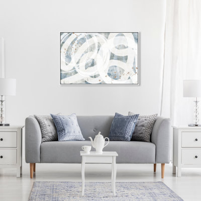 Misty Wave Morning - peinture sur toile