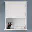 Armoire de salle de bain murale blanche - Rangement au-dessus de la toilette