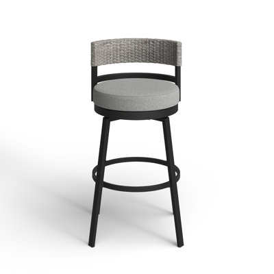 Chave 26" Patio Bar Stool with Cushion