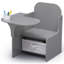 Chaise-bureau MySize avec bac de rangement-49686096