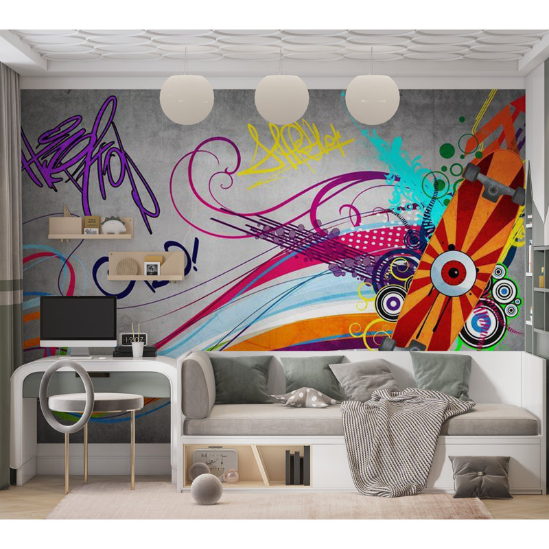 Murale, L 4,58 pi x l 6,5 pi