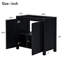 Base de meuble-lavabo simple 35,6 po seulement