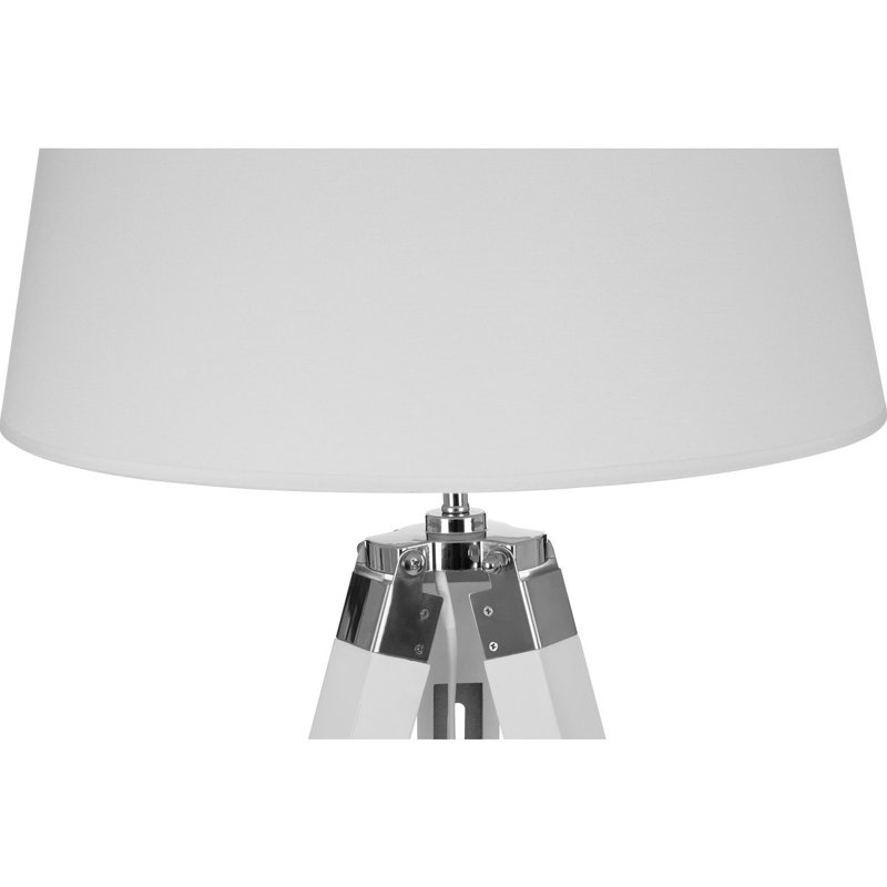 StowtheWold 144cm Tripod Floor Lamp, White