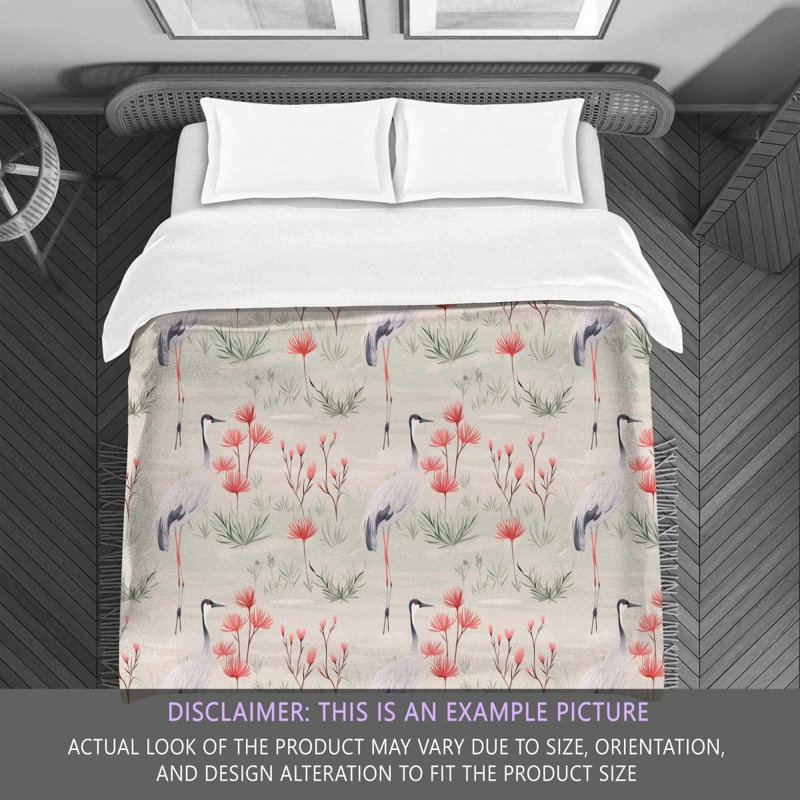 Crane Wildlife Bedding, Queen Comforter
