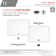 STYLISH 18 inch Rectangular Undermount Porcelain Bathroom Sink with 2 Overflow Finishes